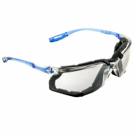 3M SF401AF SecureFit Scratch Resistant Anti-Fog Safety Glasses - Green / Black with Clear Lens 399SF401AF